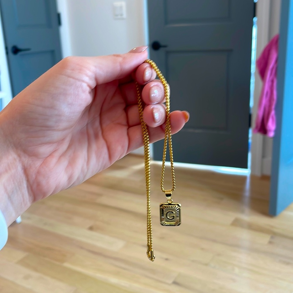 G necklace